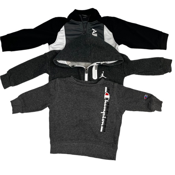 Size 12 Month Nike Under Armour Air Jordan Champion boys lot - Picture 2 of 3